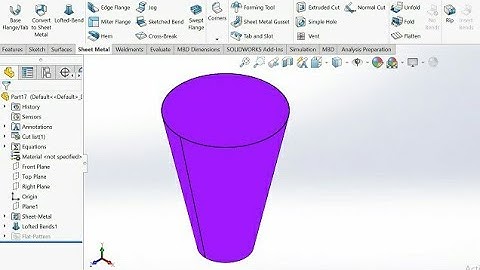 #Lofted bend in sheet metal solidworks#Lofted bend in sheet metal solidworks command#Lofted bend#