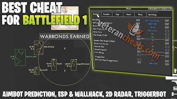 NEW BATTLEFIELD 1 CHEATS  - FULL BLATANT CHEATING IN BF1 - Aimbot, ESP, 2D Radar hack