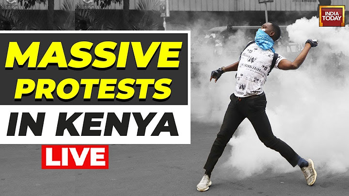 Kenya Protest LIVE: Protest In Kenya Against Finance Bill | Situation Tense In Kenya | LIVE News