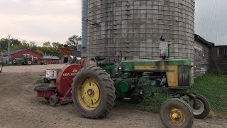 Day 1 & 2 Of Filling The Silo - Blowing Corn Silage With The John Deere 720 Diesel!