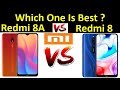 Xiaomi Redmi 8 Vs Xiaomi Redmi 8A Full Comparison By Mobile Comparison Master 