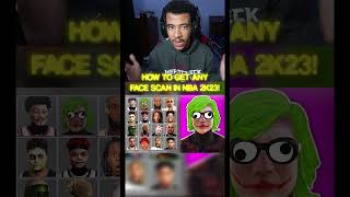 How To Get ANY Face Scan in NBA 2K23!