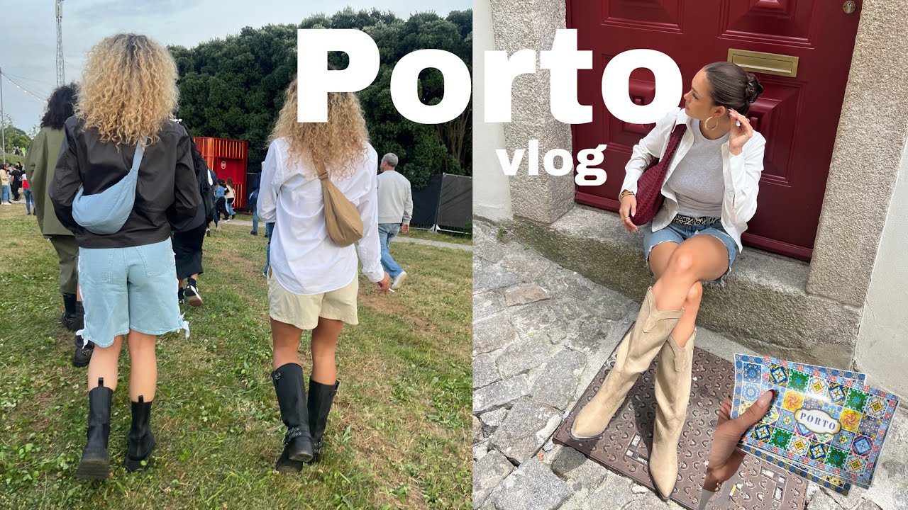 Porto Vlog🍇 Girls-Trip, Festival & Lana del Rey!! / Emma Aurora