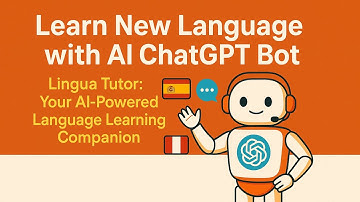 Learn new language with AI ChatGPT Bot | Lingua Tutor: Your AI-Powered Language Learning Companion