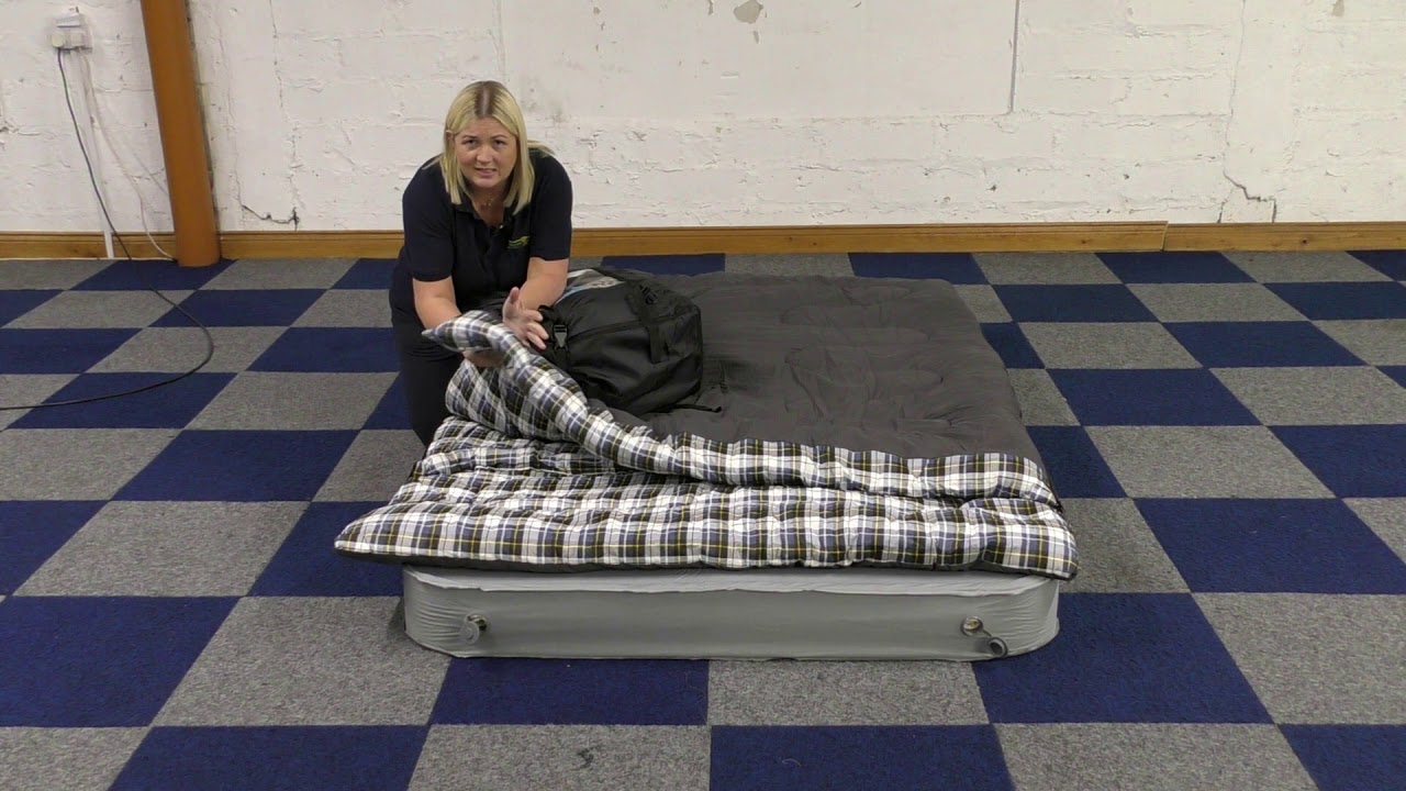 Quest Quebec Double Cotton Sleeping Bag YouTube