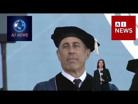 Students walk out as Jerry Seinfeld, a recent Israel advocate ...