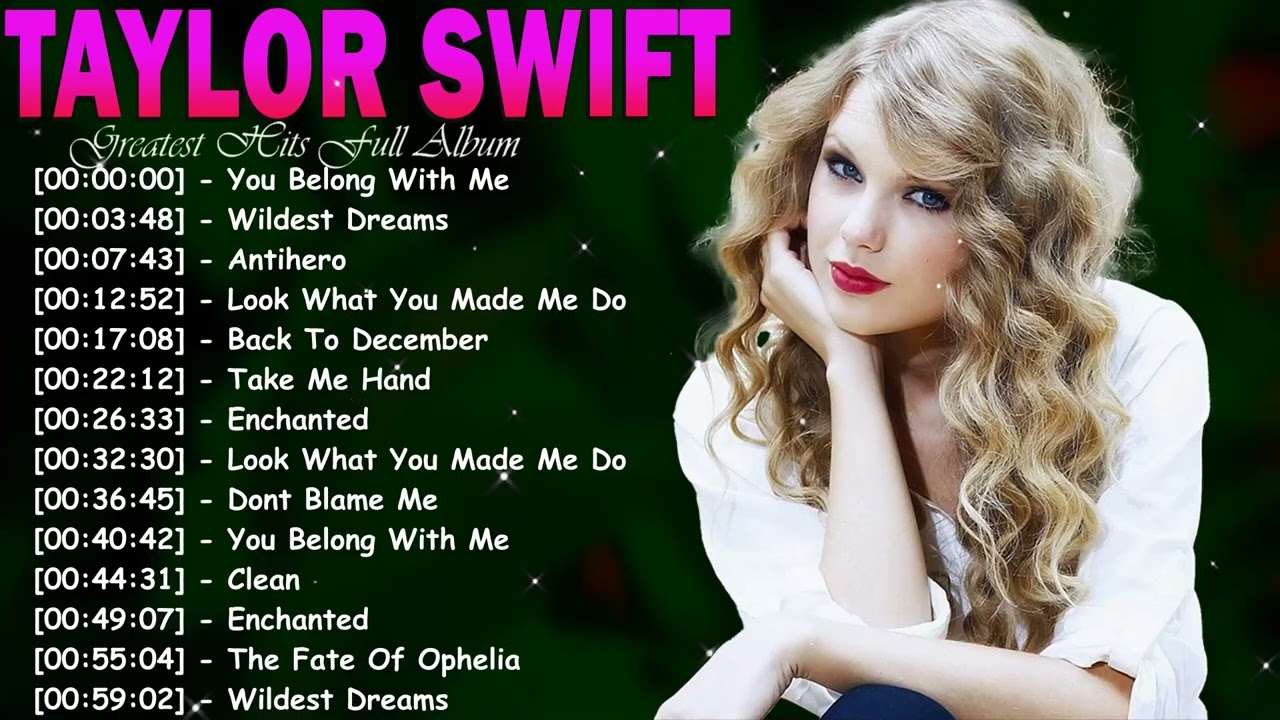Taylor Swift Love Songs Collection 2026 | Romantic & Emotional Pop Music