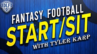 Week 1 Fantasy Football START/SIT Advice