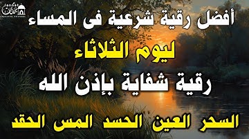 أفضل رقية شرعية في مساء يوم الثلاثاء علاج الحسد_السحر_العين _حفظ وتحصين للمنزل _عبد الرحمن السديس