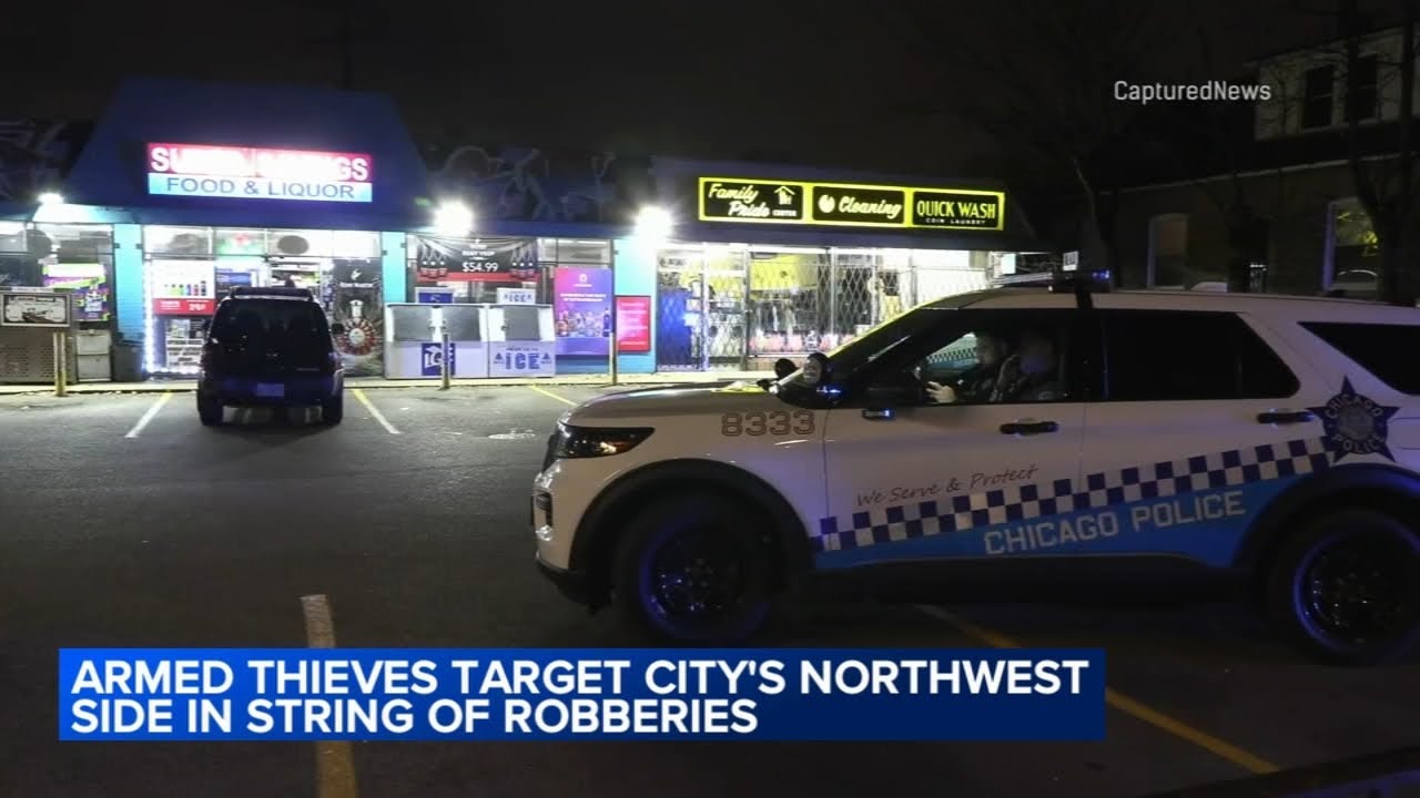 Liquor store employee shot during armed robbery spree, Chicago police ...