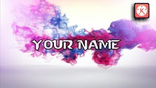 How to make colour smoke effect kinemaster tutorial screenshot 4