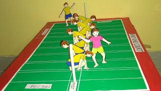 Kho Kho court 3d model @ritikasultania #khokhoskills #khokhoground #khokho screenshot 4