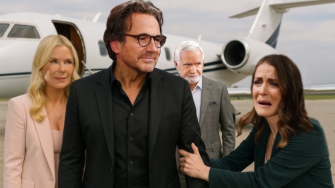 Ridge cancels wedding to go to Italy with Brooke, Taylor cries and begs him | Bold and Beautiful - YouTube