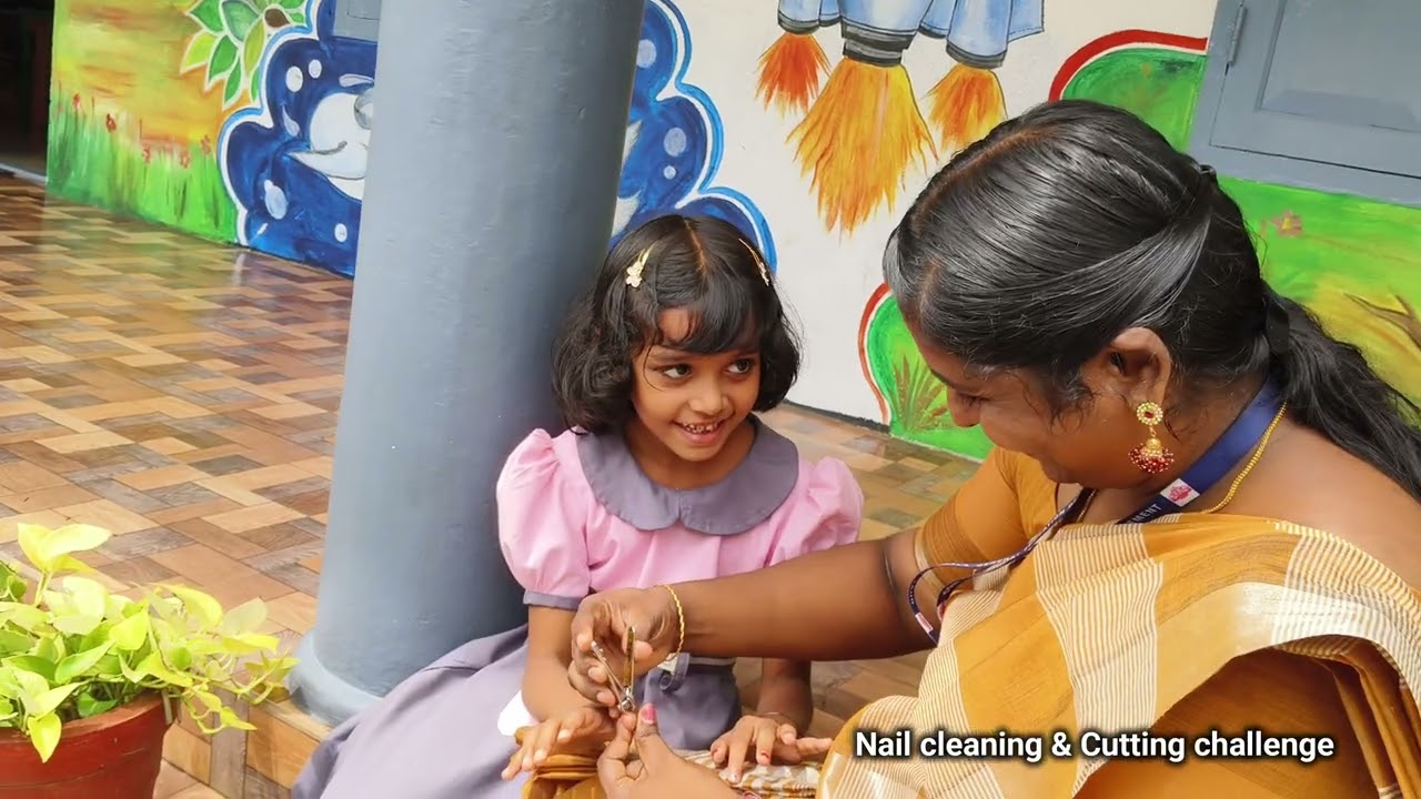 Nail Cleaning & Cutting Challenge | SHORT FILM | HOLY FAMILY LPS KOTTAYAM |