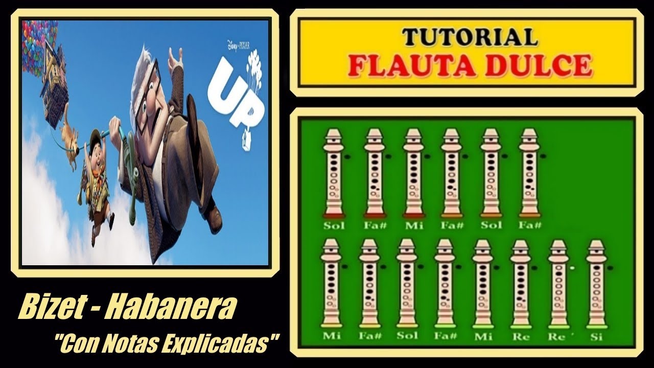 Bizet - Habanera - Up en Flauta \