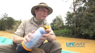 The LIFESAVER bottle- In action