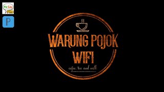 Cara membuat logo warung kopi sederhana | pixelab + picsay pro screenshot 4