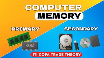 Computer Memory Explained in Hindi | ITI COPA & CHNM Trade Theory