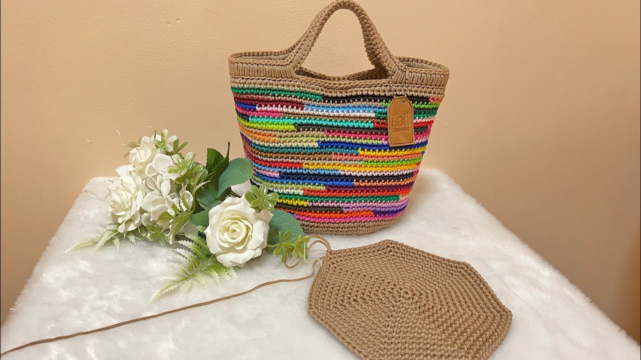 Toey&Ann crochet EP.128 วิธีถักฐานกระเป๋าแบบกลม แบบก้นหอย