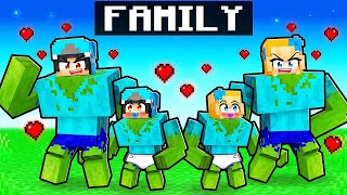 Having A MUTANT MONSTER Family in Minecraft With Crazy Fan Girl!