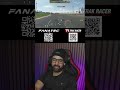 Streamer's Intense Racing Game: Feel the Speed &amp; Thrill! #shorts