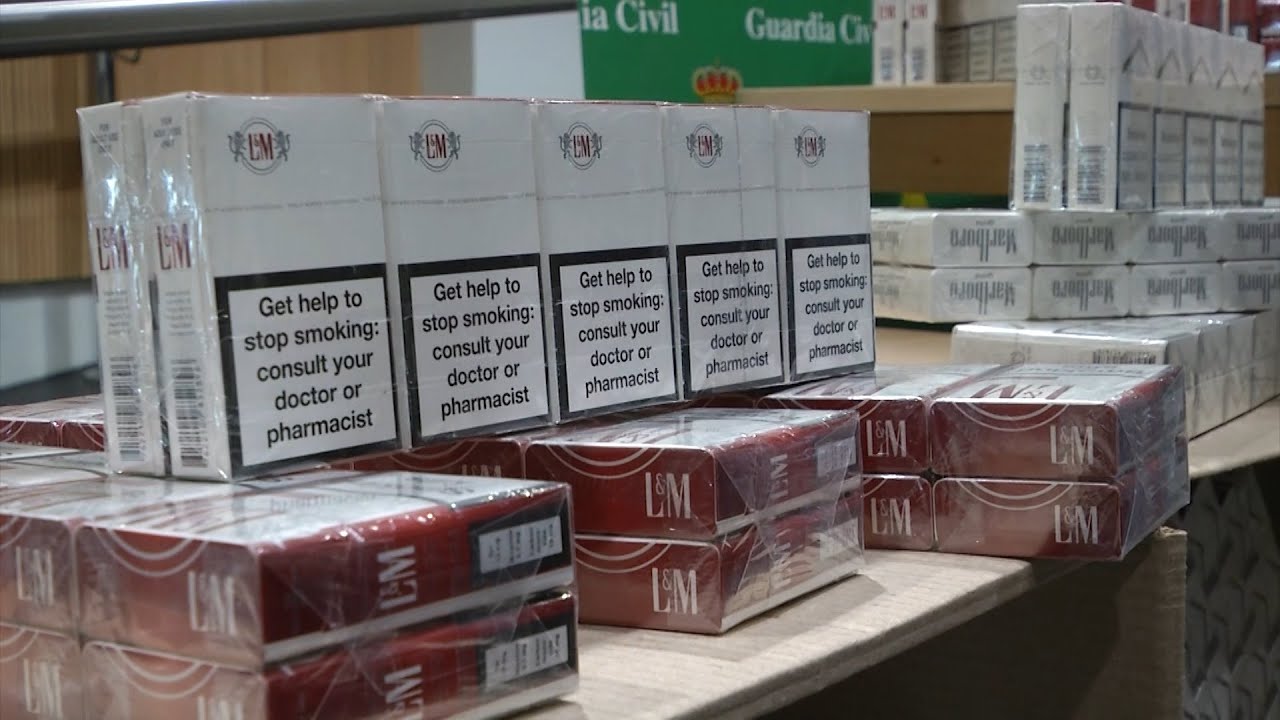 Golpe histórico al contrabando de tabaco en España