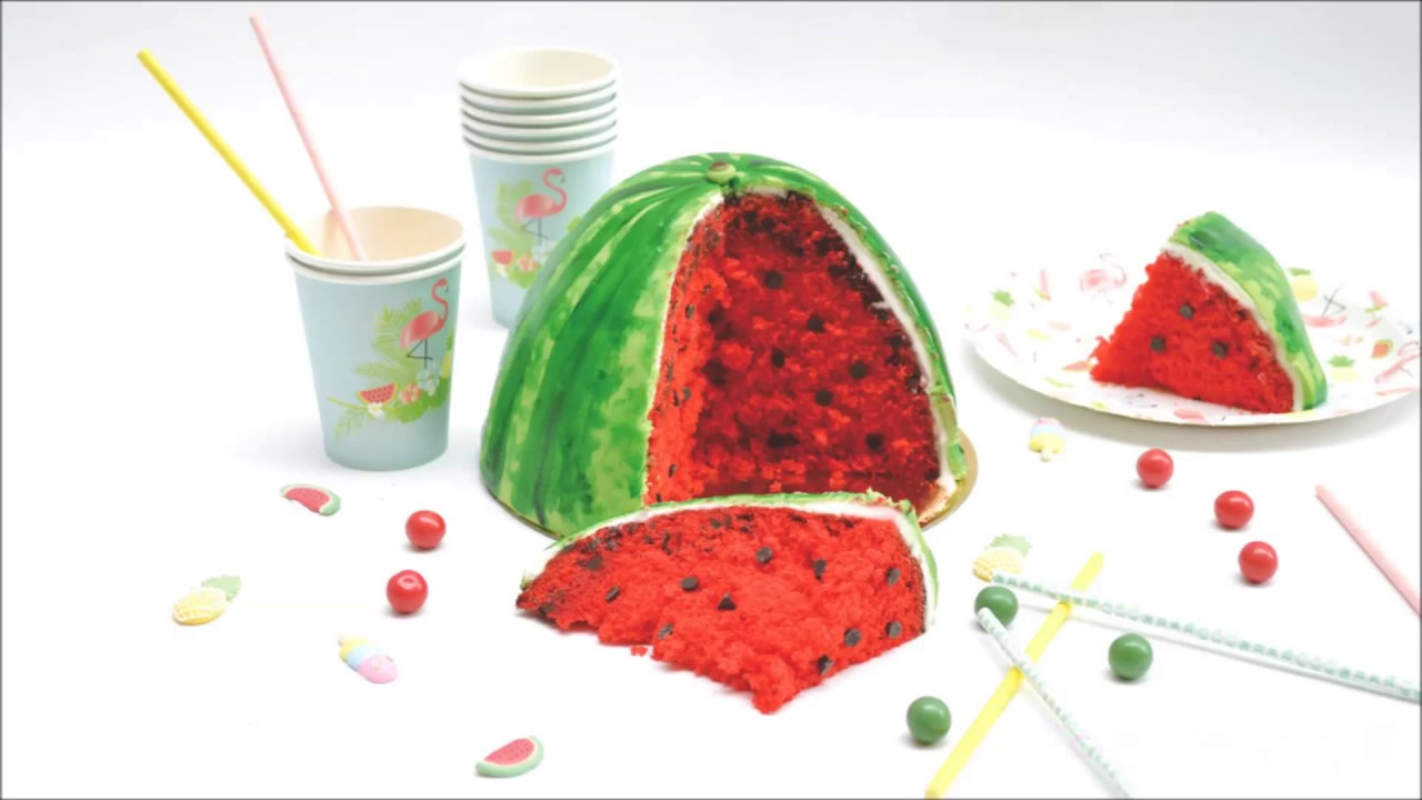 Realisez Un Gateau Pasteque Avec Scrapcooking Youtube