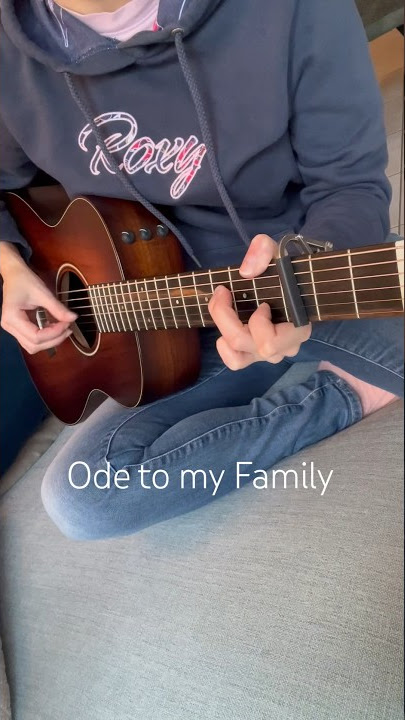 Ode to my Family (The Cranberries) - Acoustic guitar arpeggios #thecranberries #guitarcover #melody