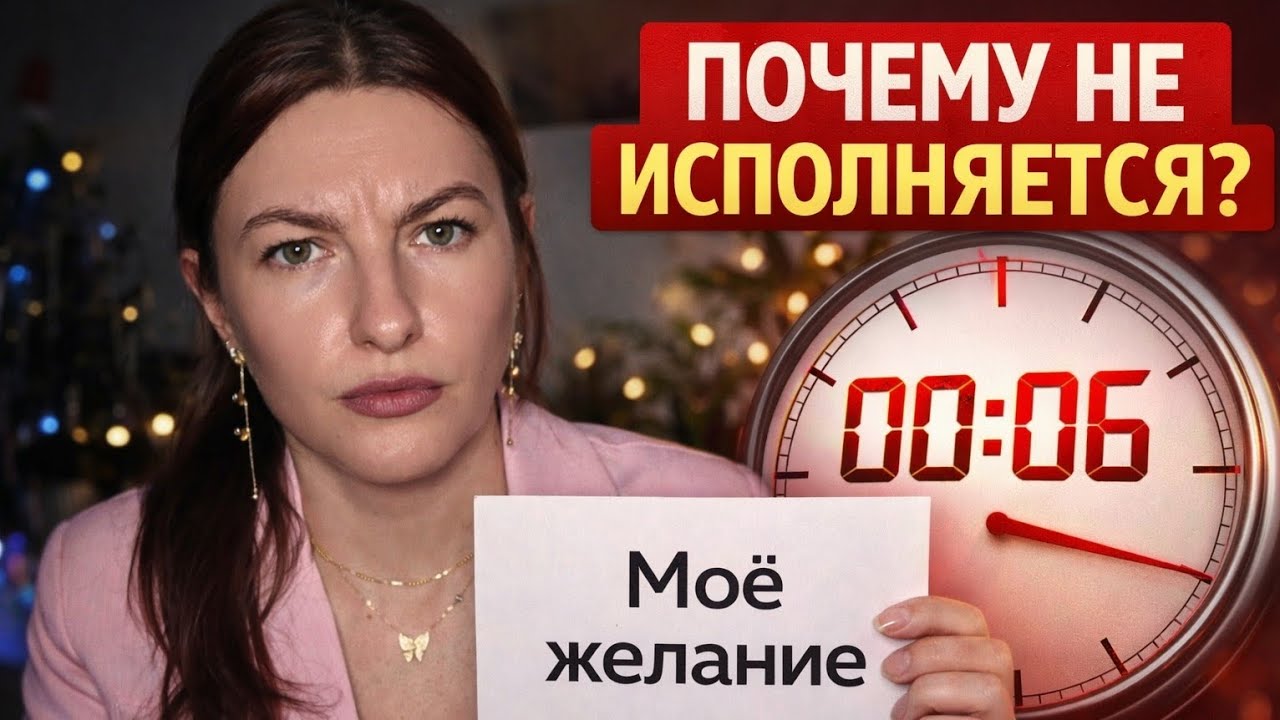 5 признаков, что ты ЗАГАДЫВАЕШЬ желание из страха или ПОЧЕМУ желания НЕ исполняются