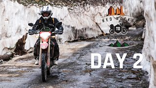 The Ups and Downs of ADV Motorcycle Riding in the High Rockies | Red Rocks To Mountain Tops Day 2