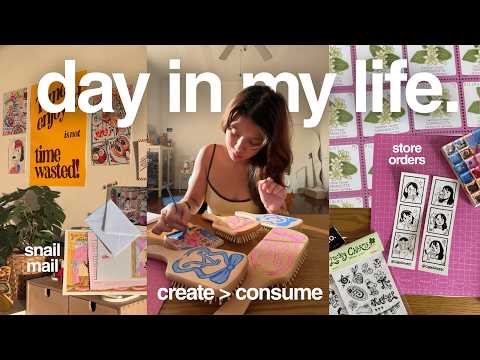 Self-Employed Artist Diaries 💌 yearly reflections, snail mail & figuring it out thumbnail