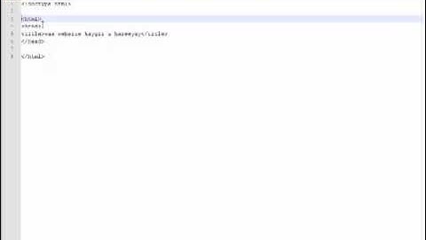 XHTML and CSS Tutorial - 2 - Creating our First Webpage