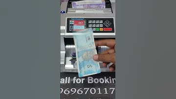Price of Fake Note Detector + Mix Value Counting Machine #IndiaTech #BestBudgetMachine #FlipkartDeal