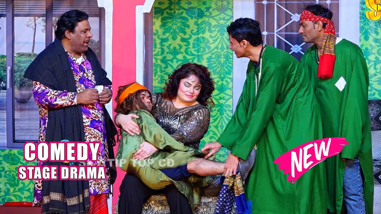 Vicky Kodu and Shama Rana | Asad Mukhra | Hamid Rangeela | New Stage Drama | Saath Sahelian 