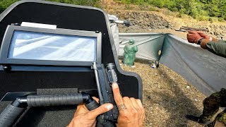 Room Clearing drills with pistols and a ballistic shield
