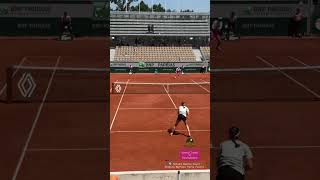 Sorana Cîrstea and Elena Rybakina training at the beautiful Court Simonne-Mathieu | #FrenchOpen2026