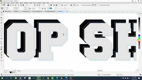 Corel Draw Tips & Tricks Drop Shadow and make a vector Part 2
