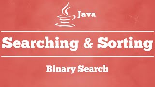 Binary Search Algorithm In Java(Hindi)