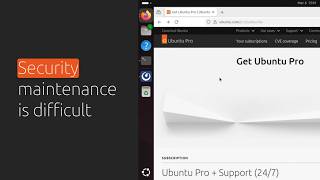 How to enable Expanded Security Maintenance (ESM) with Ubuntu Pro