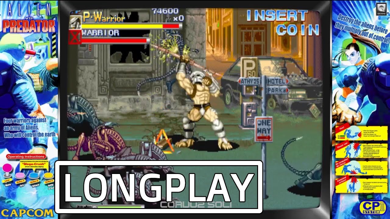 Alien vs. Predator (Arcade) Longplay | CorvuzSoli