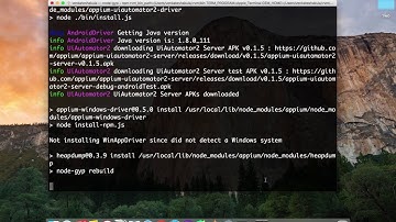 [Appium Setup] How to upgrade Appium in Mac using Terminal?