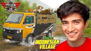 Beautiful Village Road Trip😍 - Truck Simulator Indonesia