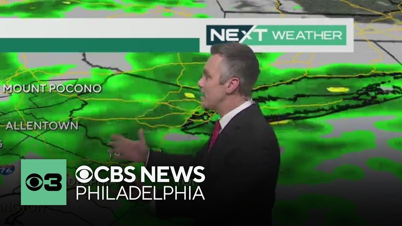 NEXT Weather: Cloudy and showers on Friday - YouTube