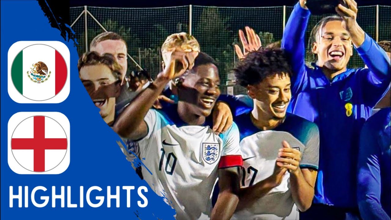 Mexico vs England | Highlights | U19 International Friendly 21.11.2023