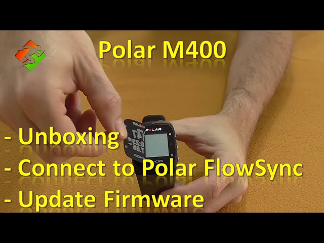 Set up your Polar M400 and Polar Flow App on Vimeo