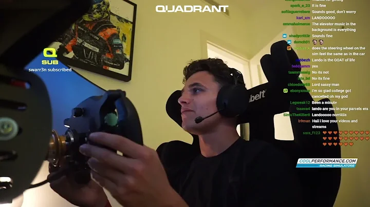 Lando Norris Twitch Stream (March 13, 2023)