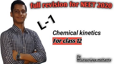 CHSE Chemical kinetics for class 12 in odia || L-1||