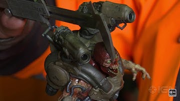 Watch an Artist Carve a Revenant from Doom... With a Chainsaw