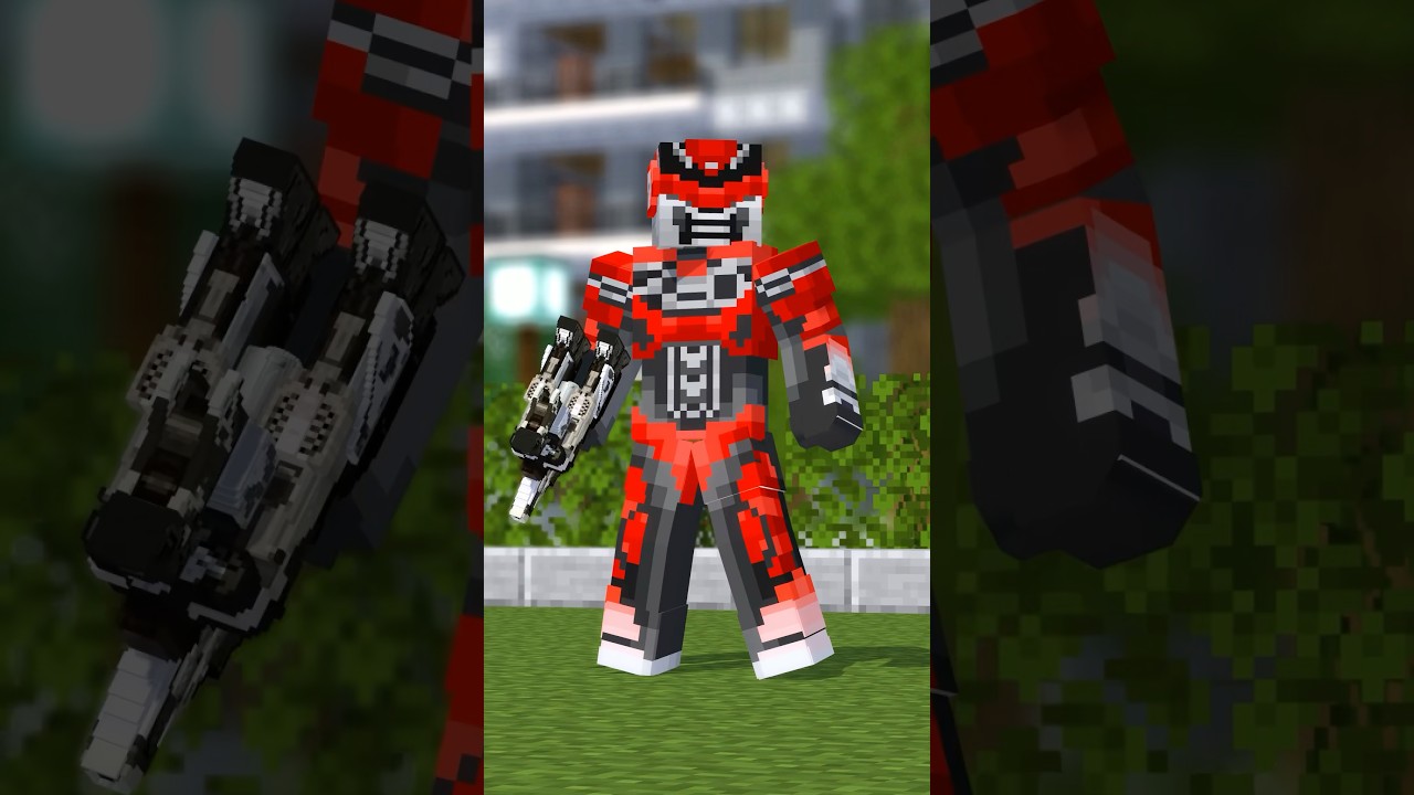 マイクラ世界のギャバンインフィニティ #shorts
