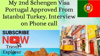 Portugal Schengen Visa Approved by Hungary Consulate General Istanbul.
